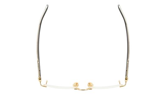 Lunettes de vue Gucci Homme Or Rectangle Gg2260O Dessus
