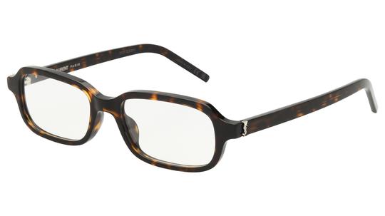 Lunettes de vue Saint Laurent Homme Écaille Rectangle Sl Trois-Quart