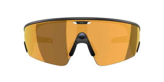 Lunettes de soleil Oakley Meta Mixte Noir Rectangle Ow8001 Face