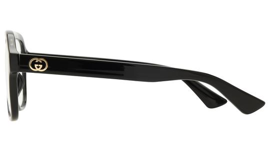 Lunettes de vue Gucci Femme Noir Aviateur Gg2192O Gauche