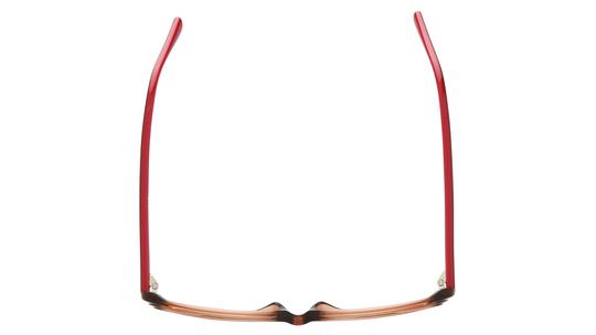 Lunettes de vue Alternance Femme Marron Rectangle Alt25112 Dessus
