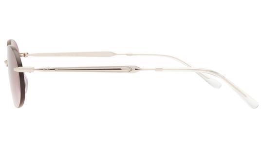 Lunettes de soleil Ray-Ban Mixte Argent Ovale RB3767 Gauche