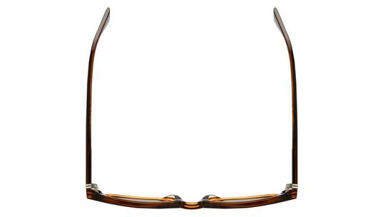 Lunettes de soleil Lacoste Homme Marron Rectangle L6046SN Dessus