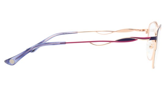 Lunettes de vue Baïa Femme Violet Papillon Baa2405 Droite