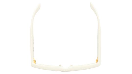 Lunettes de soleil Ray-Ban Mixte Blanc Carré RB4940 Dessus