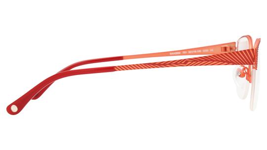 Lunettes de vue Baïa Femme Orange Rectangle Baa2606 Droite