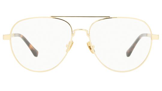 Lunettes de vue Sandro Femme Or Aviateur SD4052 Face