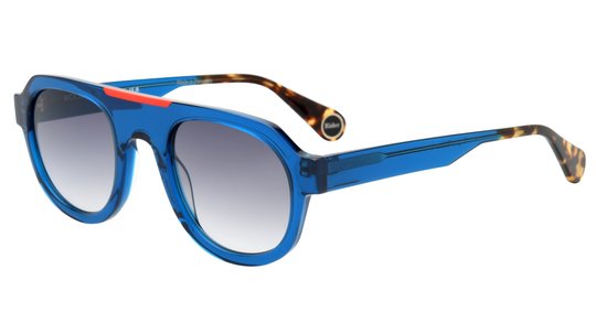 Lunettes de soleil WOOW Homme Bleu Aviateur Superrider1 Trois-Quart