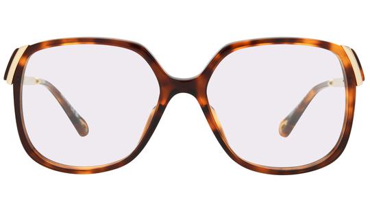 Lunettes de vue Chloé Femme Écaille Carré ch0287o Face