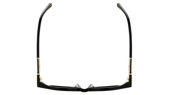 Lunettes de vue Zadig & Voltaire Femme Noir Rectangle Vzv427 Dessus