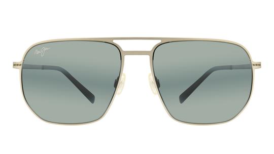 Lunettes de soleil  Mixte Argent Rectangle mj0605s Face