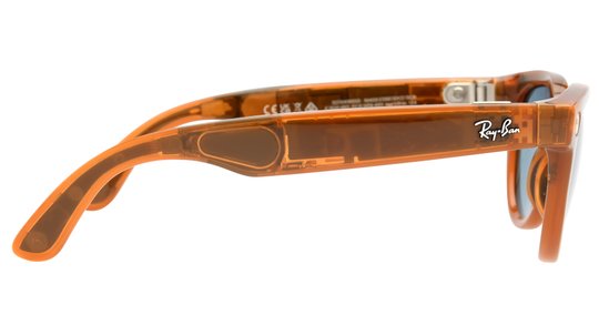 Lunettes de soleil Ray-Ban Mixte Marron Pantos Rw4009 Droite