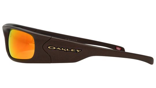 Lunettes de soleil Oakley Mixte Gris Rectangle 0Oo9522 Gauche