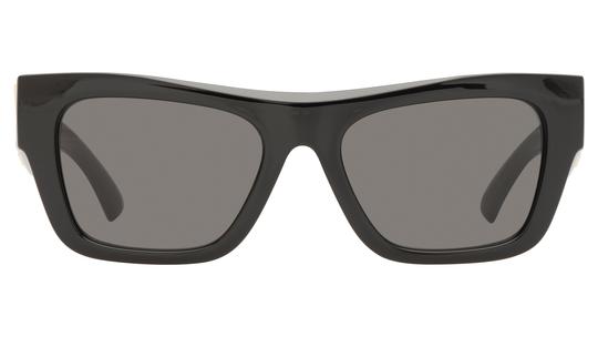 Lunettes de soleil Burberry Femme Noir Rectangle be4490u Face