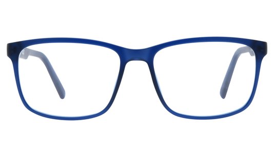 Lunettes de vue Alternance Homme Bleu Rectangle alternance Face