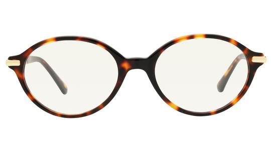 Lunettes de vue Sandro Femme Noir Ovale SD2064 Face