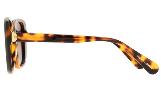 Lunettes de soleil French Disorder Femme Écaille Carré Fd2509/S Gauche