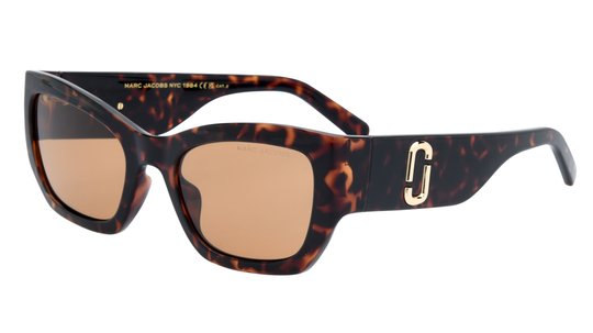 Lunettes de soleil Marc Jacobs Femme Écaille Rectangle Marc723/S Trois-Quart