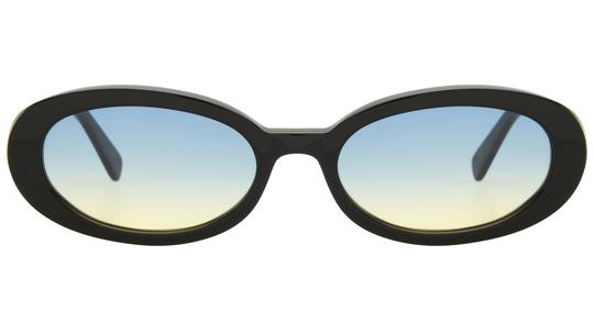 Lunettes de soleil Longchamp Femme Noir Ovale LO795S Face