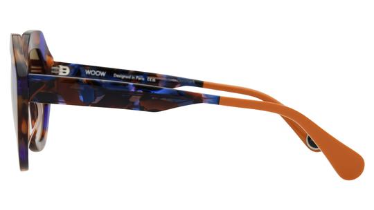 Lunettes de soleil WOOW Femme Écaille Papillon Superspin Gauche