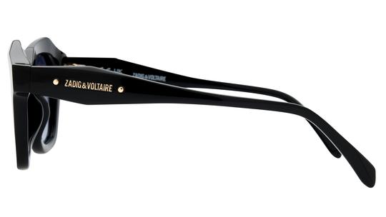 Lunettes de soleil Zadig & Voltaire Femme Noir Papillon SZV468V Gauche