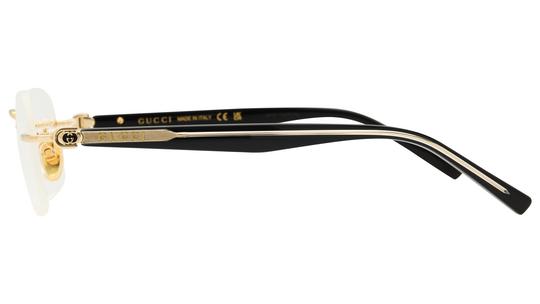 Lunettes de vue Gucci Homme Or Rectangle Gg2260O Gauche