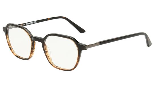 Lunettes de vue Signature Krys Homme Marron Carré Com2501 Trois-Quart