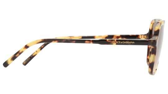 Lunettes de soleil Dolce&Gabbana Femme Écaille Carré dg4539 Droite