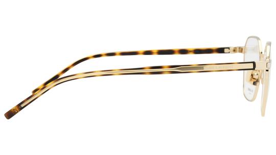 Lunettes de vue Saint Laurent Mixte Or Ronde sl Droite