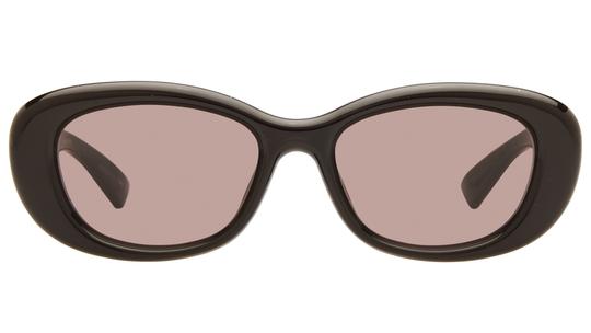 Lunettes de soleil Gucci Femme Marron Ronde GG1829SK Face