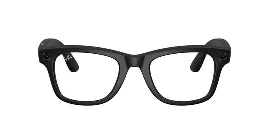 Lunettes de soleil Ray-Ban Meta Mixte Noir Carré RW4006 Face