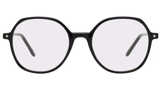 Lunettes de vue Alternance Femme Noir Tonneau Alt26111 Face