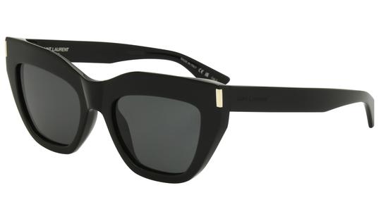 Lunettes de soleil Saint Laurent Femme Noir Papillon sl759 Trois-Quart