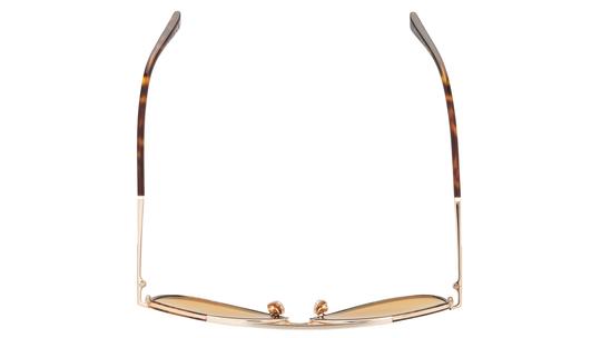 Lunettes de soleil Tom Ford Homme Écaille Aviateur Ft1340 Dessus