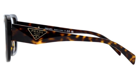 Lunettes de vue Prada Femme Écaille Carré Pr10Zv Gauche