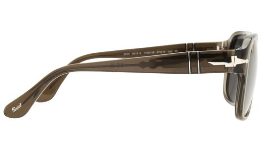 Lunettes de soleil Persol Mixte Gris Rectangle PO3310S Droite