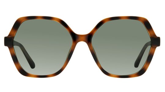 Lunettes de soleil Alternance Femme Écaille Carré Alt25202 Face