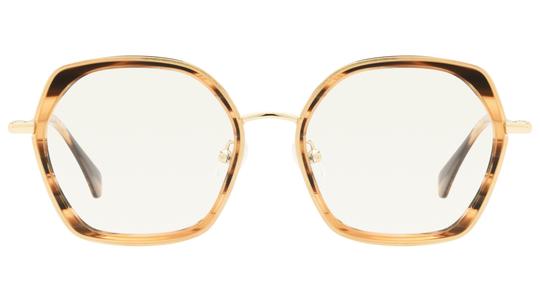 Lunettes de vue French Disorder Femme Marron Carré Fd2513 Face