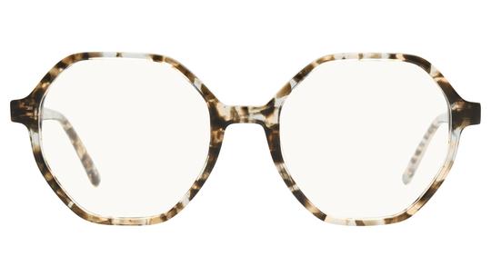Lunettes de vue Signature Krys Femme Écaille Carré Ml2503 Face