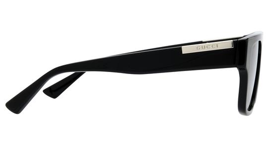 Lunettes de soleil Gucci Homme Noir Rectangle GG1960S Droite