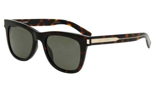 Lunettes de soleil Saint Laurent Mixte Écaille Papillon SL Trois-Quart