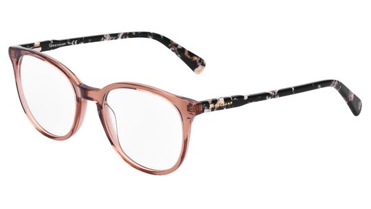 Lunettes de vue Longchamp Femme Marron Carré LO2608N Trois-Quart