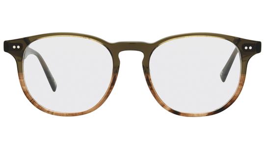 Lunettes de vue L'Atelier du Faubourg Homme Vert Carré Adf2601 Face