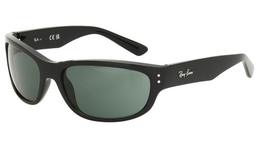 Lunettes de soleil Ray-Ban Enfant Noir Sport RJ9189S Trois-Quart
