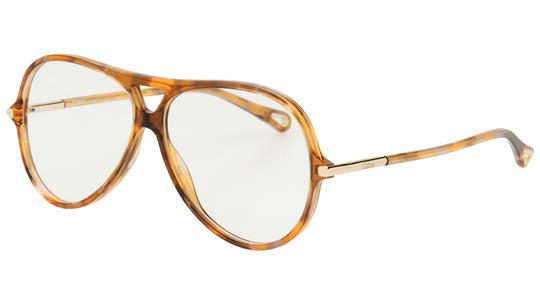 Lunettes de soleil Chloé Femme Écaille Carré Ch0389S Trois-Quart