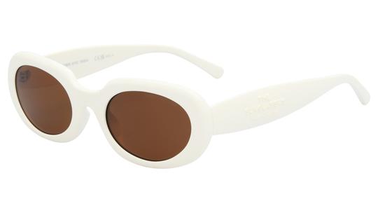 Lunettes de soleil Marc Jacobs Femme Blanc Ovale Marc Trois-Quart