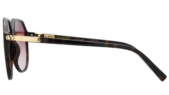 Lunettes de soleil Valentino Femme Écaille Aviateur Vg0026S Gauche