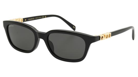 Lunettes de soleil Gucci Femme Noir Rectangle Gg2208S Trois-Quart