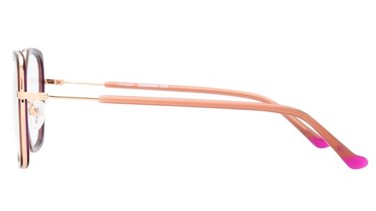 Lunettes de vue Signature Krys Femme Marron Carré Kis2602 Gauche