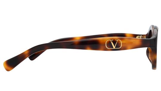 Lunettes de soleil Valentino Femme Écaille Ovale Vg0008S Droite